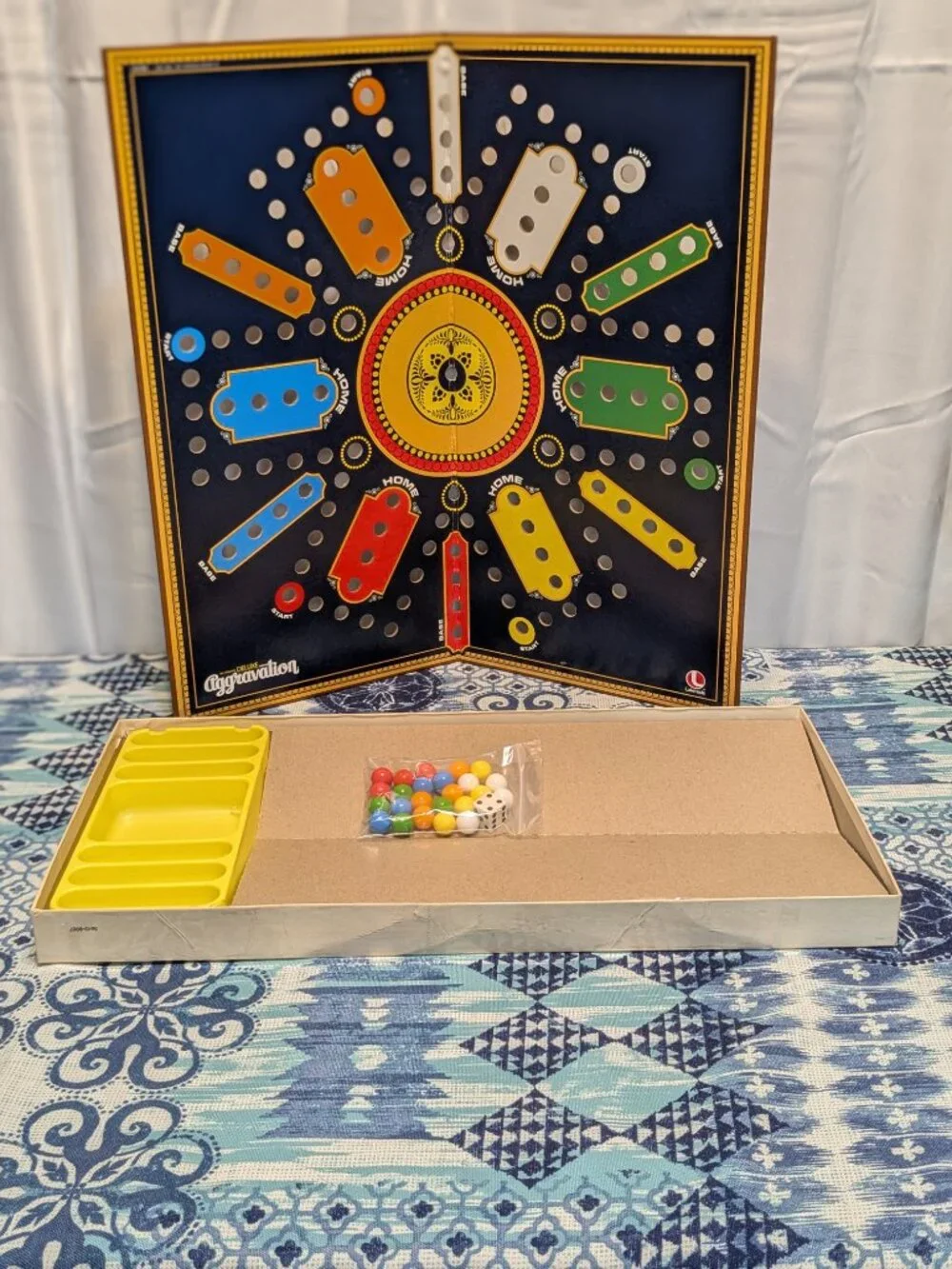 Vintage 1977 Original Deluxe AGGRAVATION Board Game COMPLETE 2-6 Player Lakeside